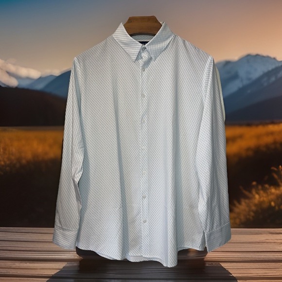 Mizzen+Main Other - Mizzen + Main Leeward Antimicrobial Performance Silvadur Shirt Men L Classic